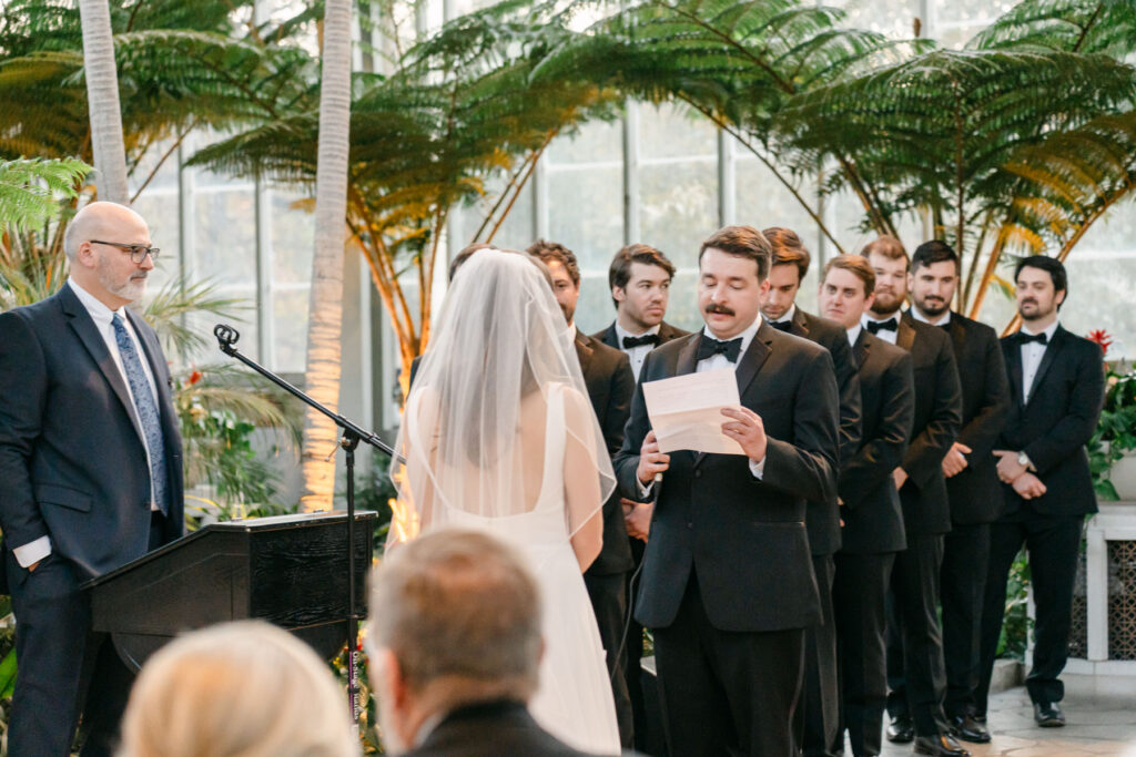 Photo by The Bennetts of wedding couple