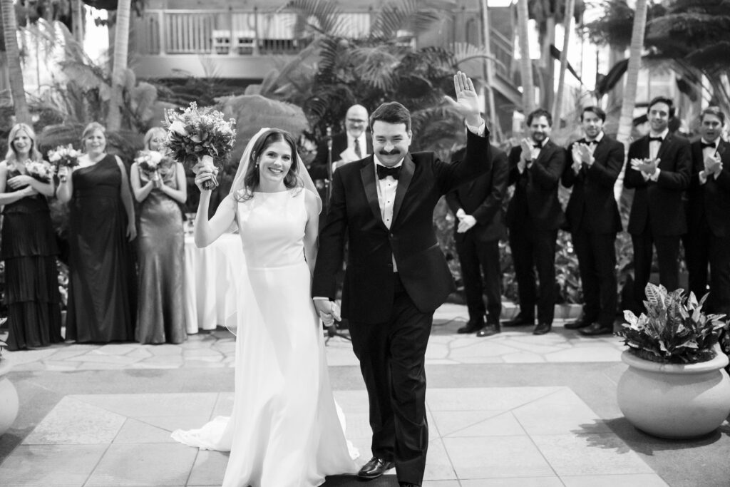 Photo by The Bennetts of wedding couple