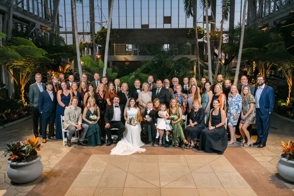 Photo by The Bennetts of wedding couple