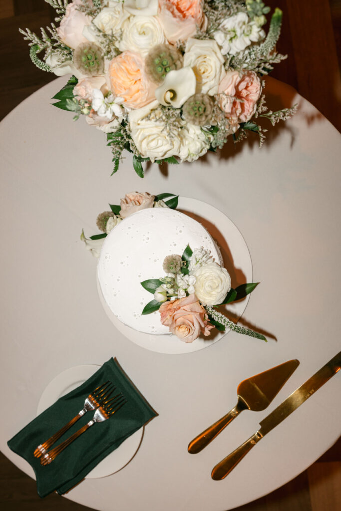 Photo by The Bennetts of wedding couple