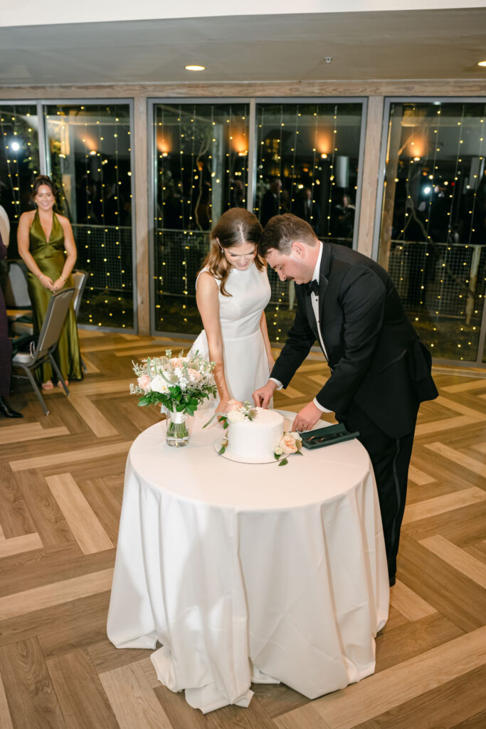 Courses at Forest Park golf course wedding reception