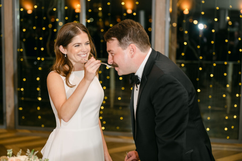 Courses at Forest Park golf course wedding reception