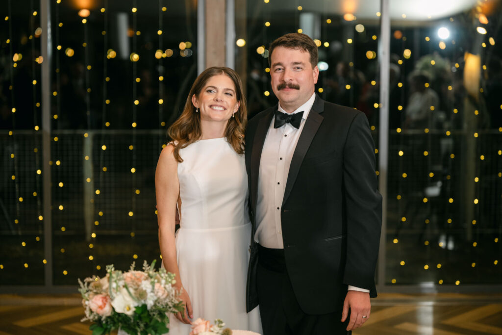 Courses at Forest Park golf course wedding reception