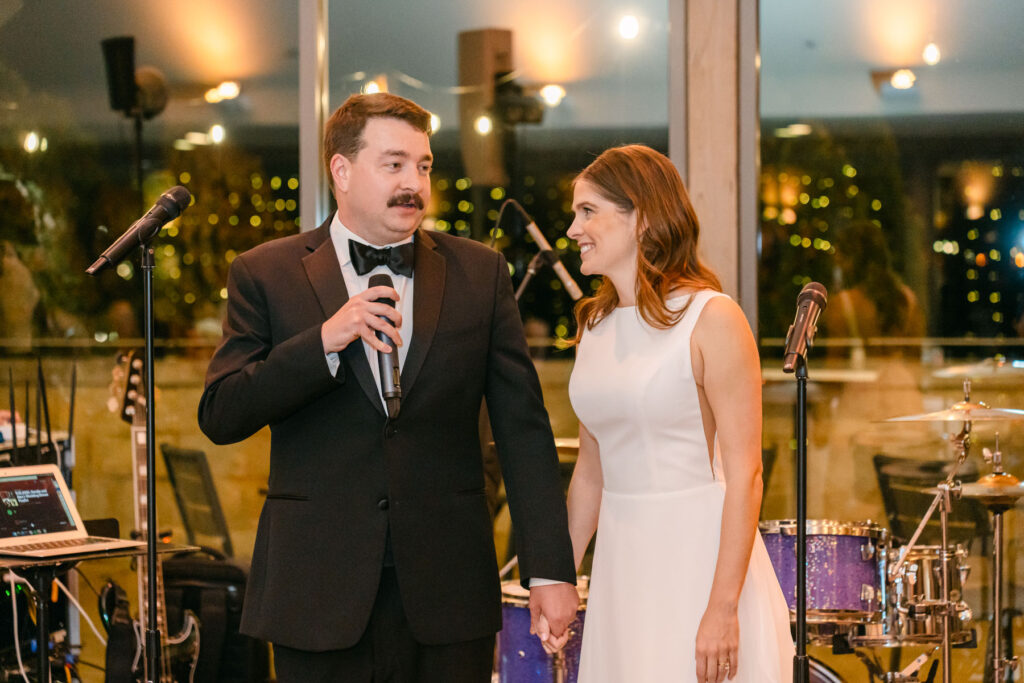 Photo by The Bennetts of wedding couple