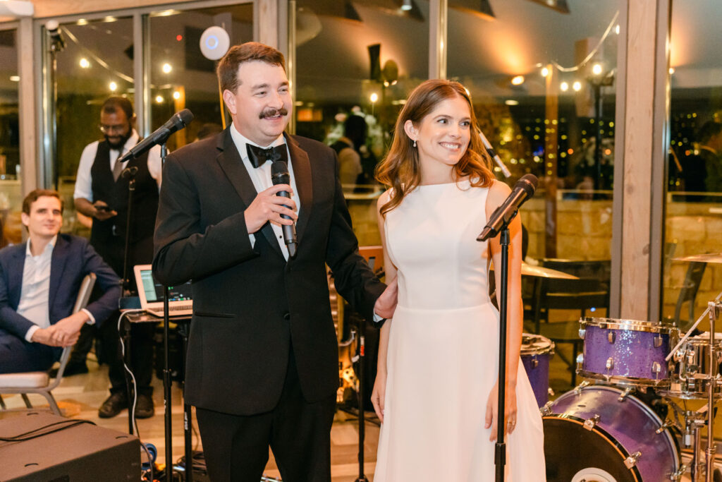 Courses at Forest Park golf course wedding reception