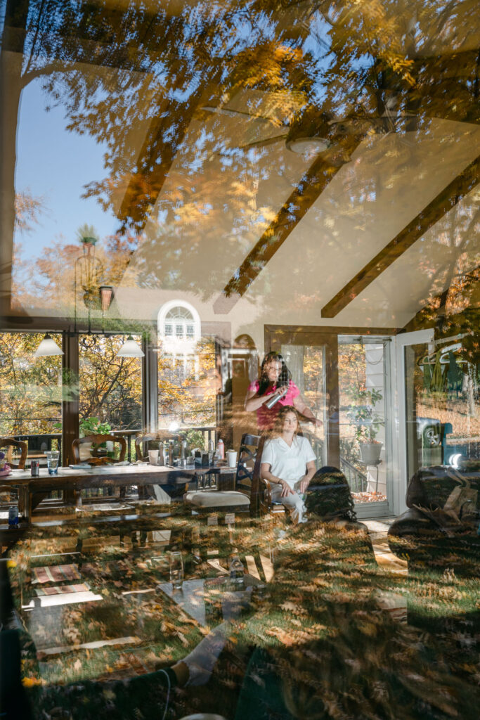 Photo by The Bennetts of wedding couple