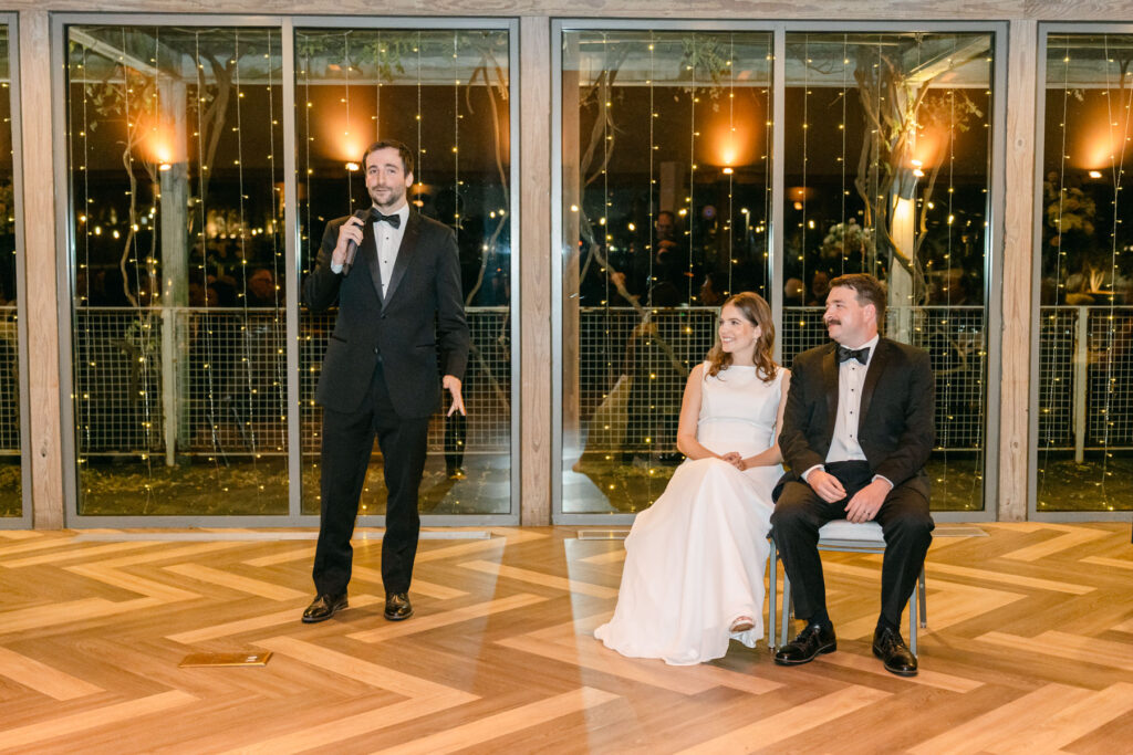 Courses at Forest Park golf course wedding reception