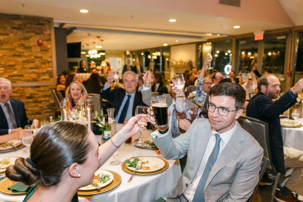 Photo by The Bennetts of wedding couple