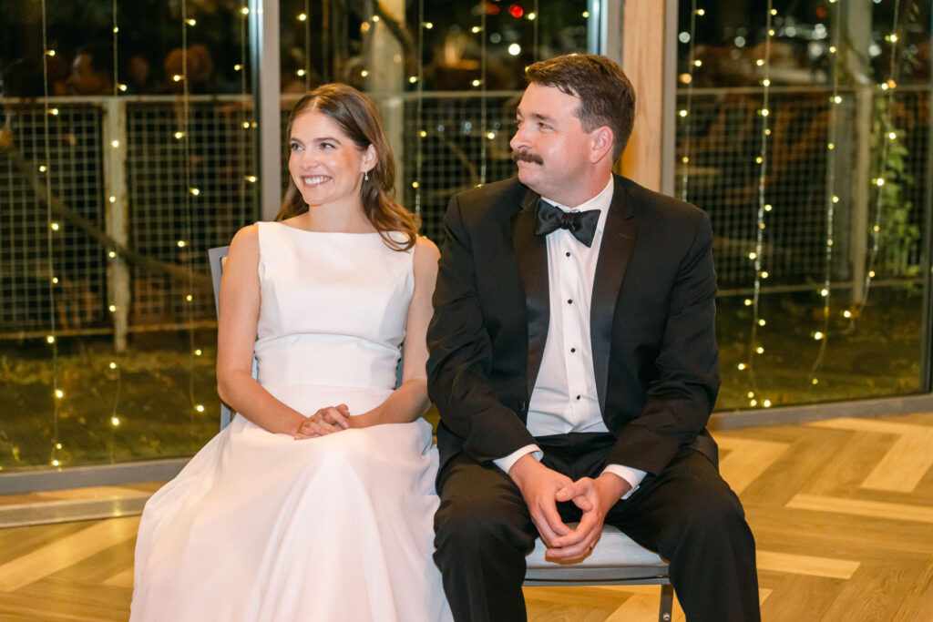 Photo by The Bennetts of wedding couple