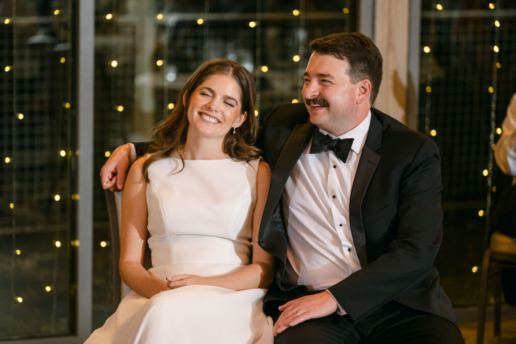 Photo by The Bennetts of wedding couple