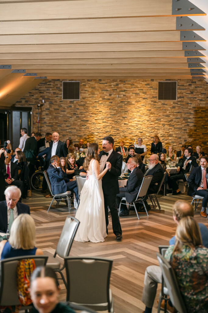 Courses at Forest Park golf course wedding reception