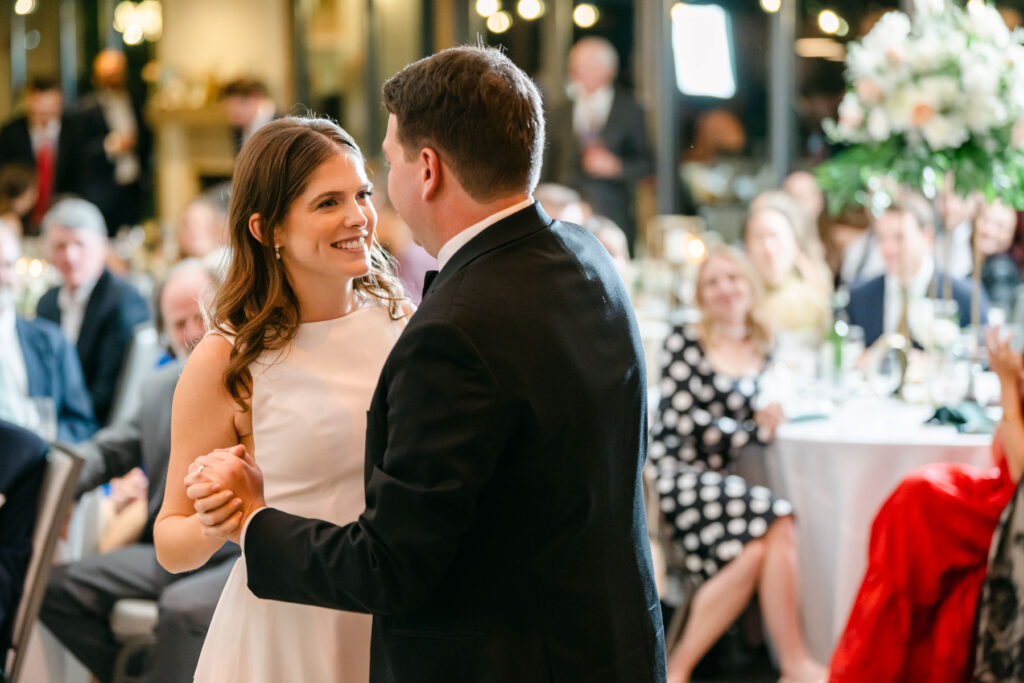 Courses at Forest Park golf course wedding reception