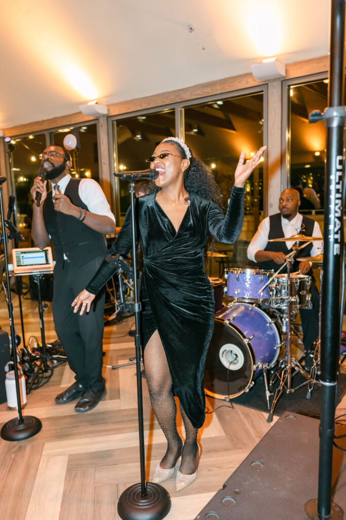 Photo by The Bennetts of wedding couple