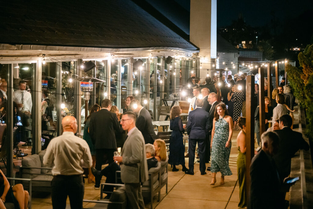 Courses at Forest Park golf course wedding reception