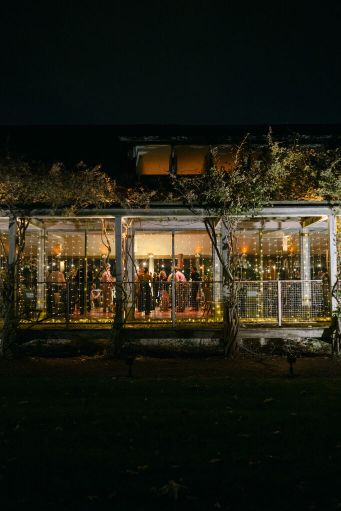 Courses at Forest Park golf course wedding reception with KC Flo band