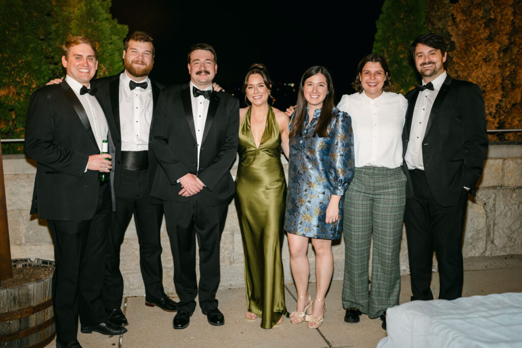 Photo by The Bennetts of wedding couple