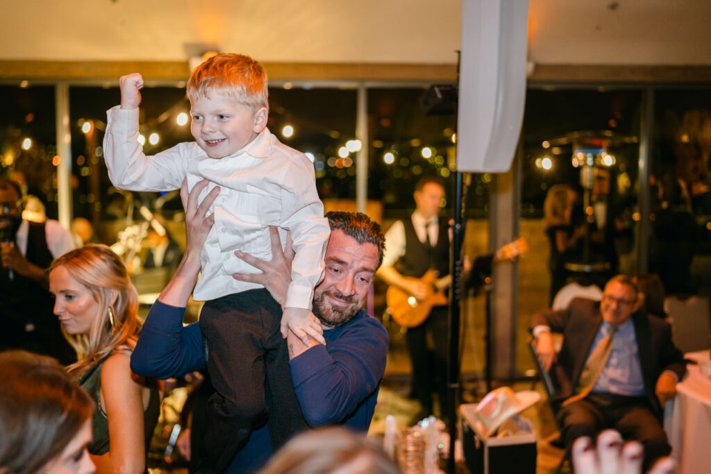 Photo by The Bennetts of wedding couple