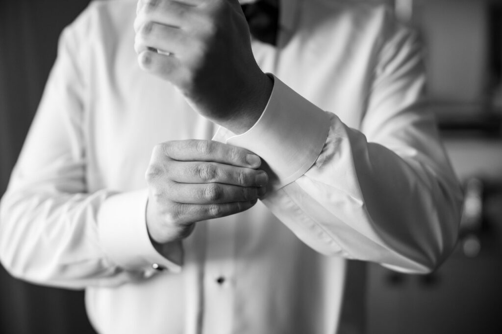 Photo by The Bennetts of wedding couple