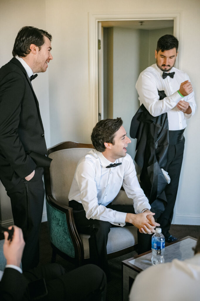 Photo by The Bennetts of wedding couple