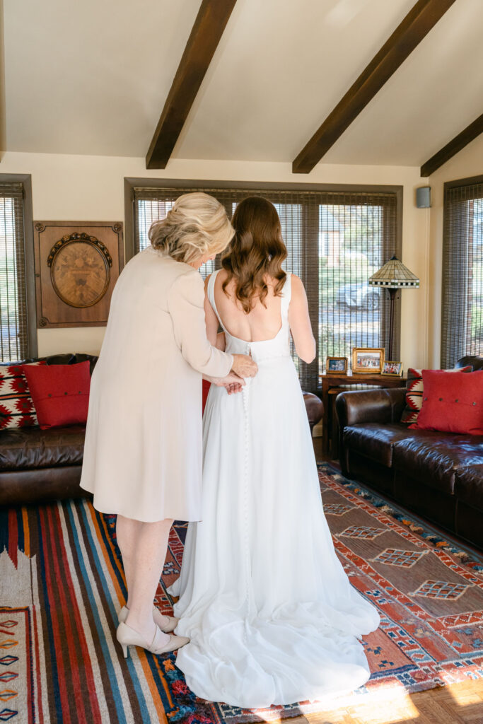 Photo by The Bennetts of wedding couple