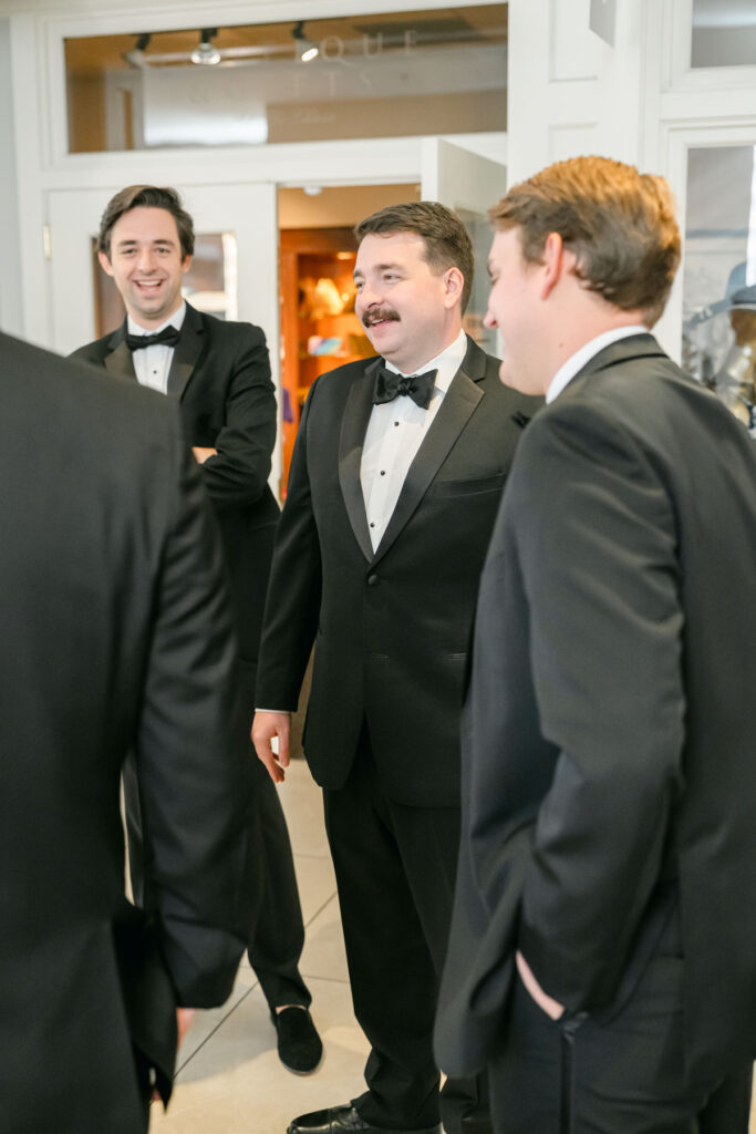 Photo by The Bennetts of wedding couple