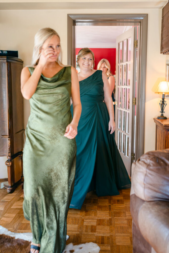 Photo by The Bennetts of wedding couple