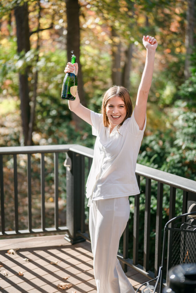Photo by The Bennetts of wedding couple