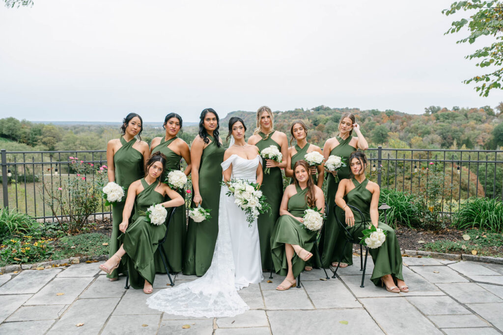 Photo by The Bennetts of wedding couple