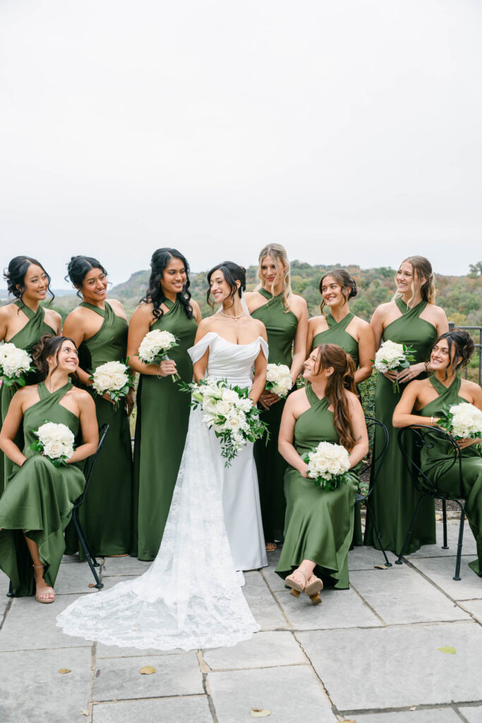 Photo by The Bennetts of wedding couple