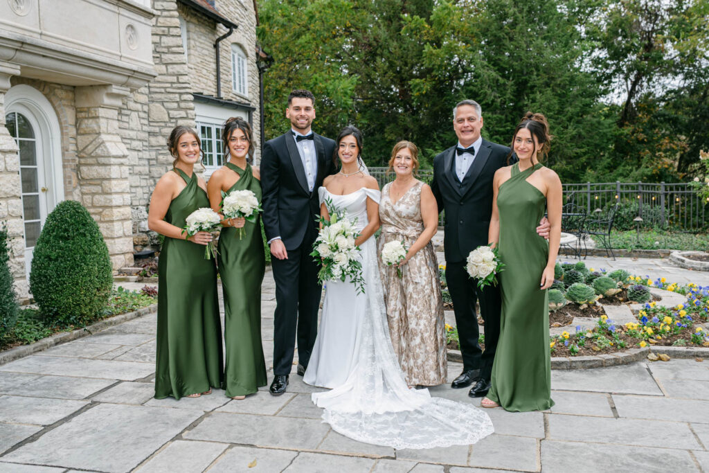 Photo by The Bennetts of wedding couple
