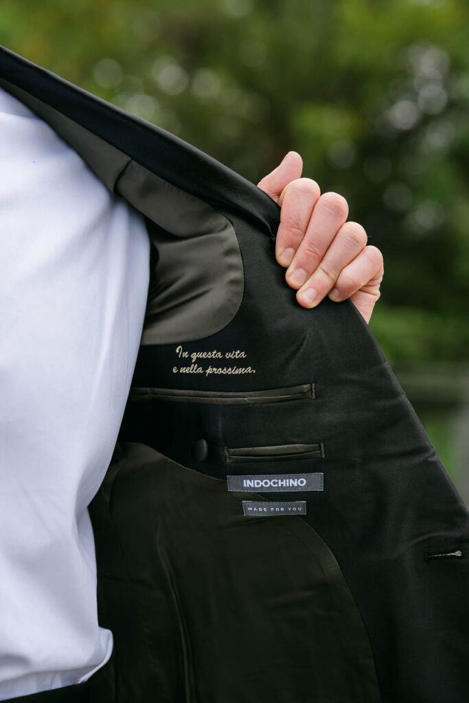 Photo by The Bennetts of wedding couple