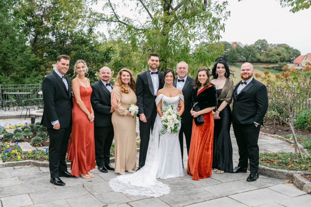 Photo by The Bennetts of wedding couple