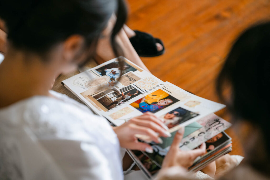 wedding gift scrapbook