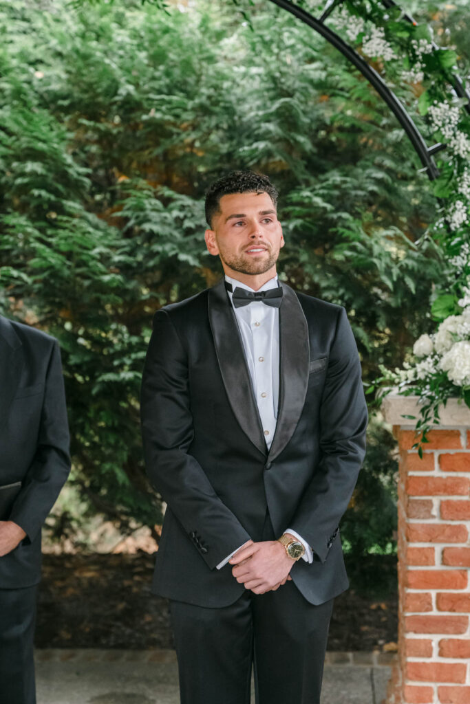 Photo by The Bennetts of wedding couple