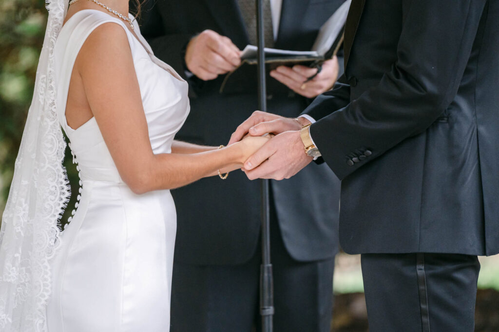Photo by The Bennetts of wedding couple