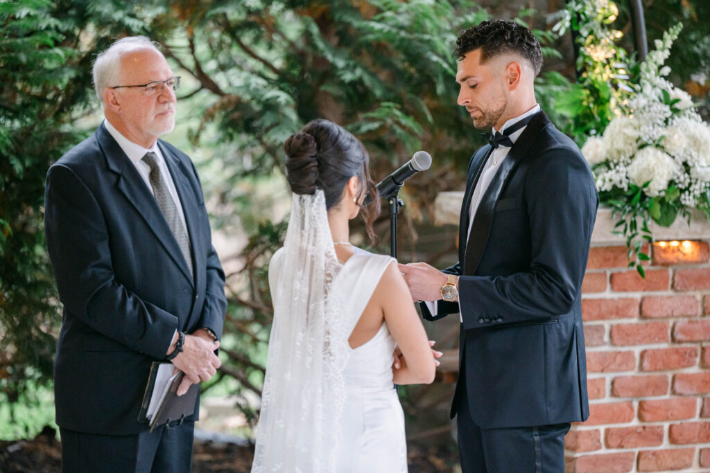 Photo by The Bennetts of wedding couple
