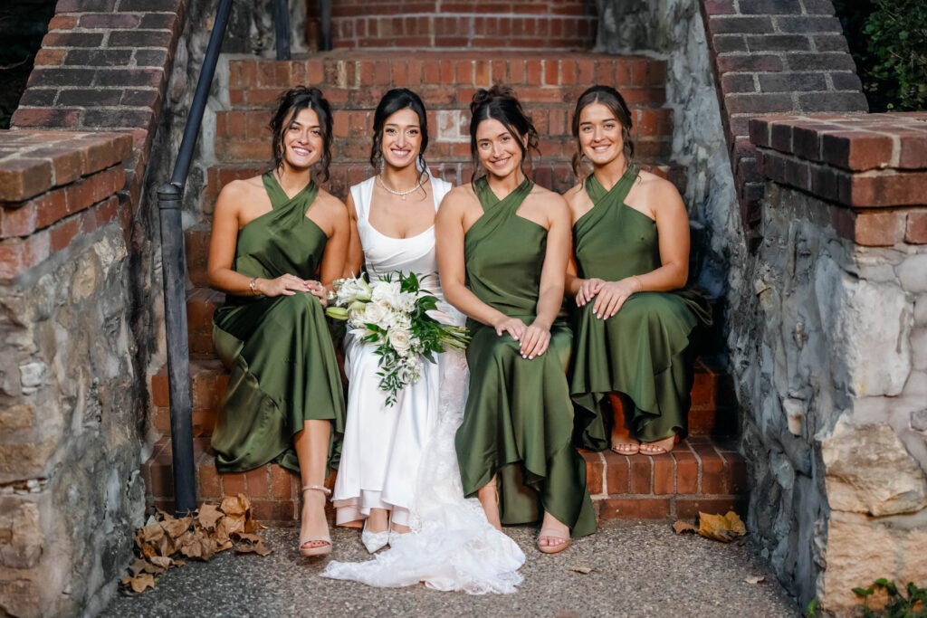 Photo by The Bennetts of wedding couple