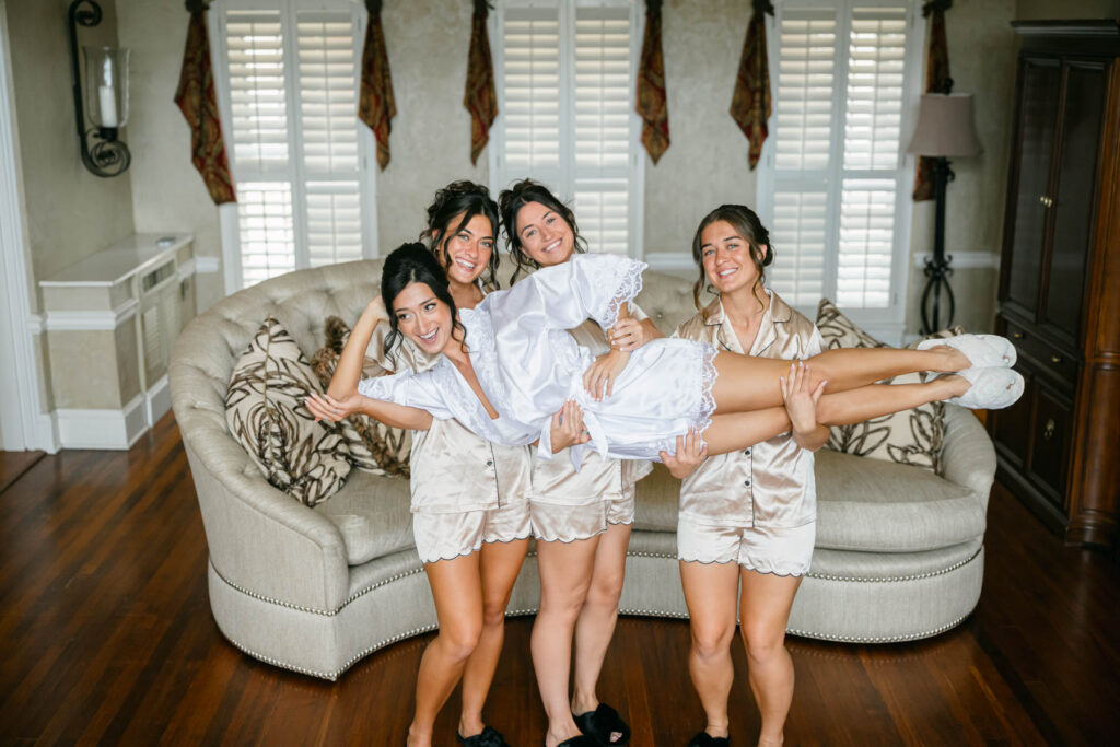 Photo by The Bennetts of wedding couple