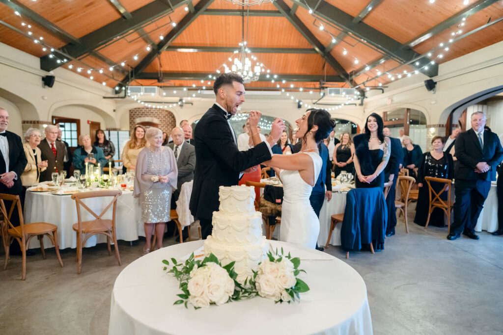 Photo by The Bennetts of wedding couple