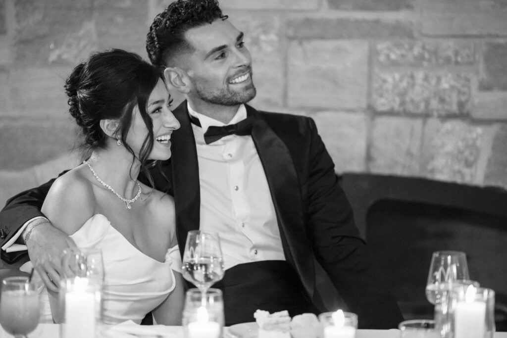 Photo by The Bennetts of wedding couple