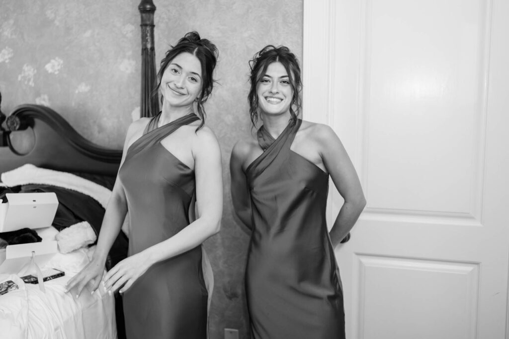 Photo by The Bennetts of wedding couple