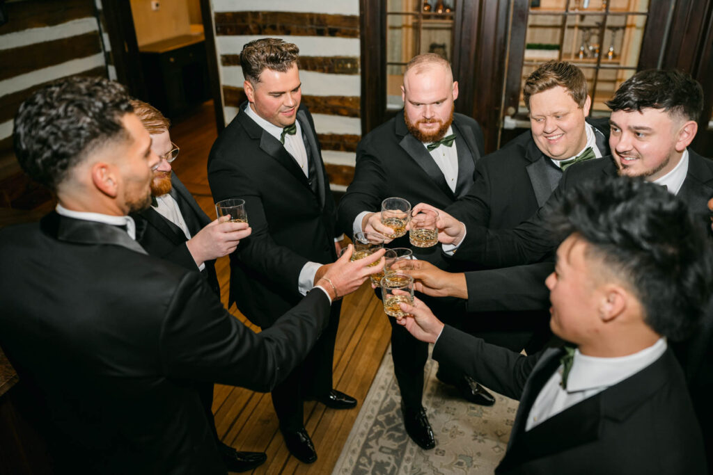 Photo by The Bennetts of wedding couple