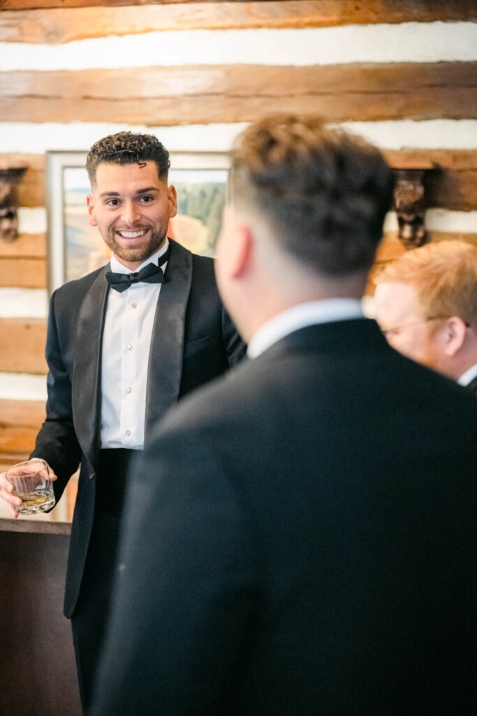 Photo by The Bennetts of wedding couple