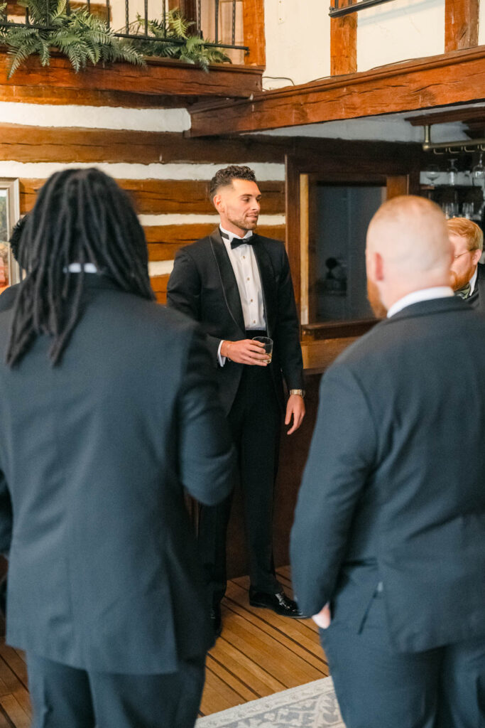 Photo by The Bennetts of wedding couple