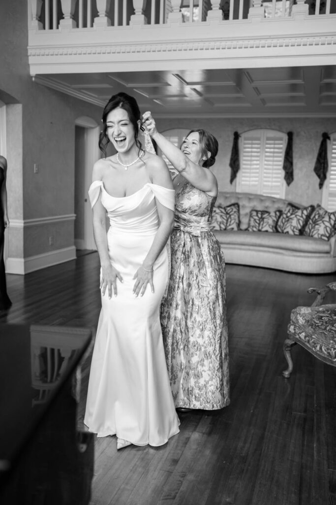 Photo by The Bennetts of wedding couple