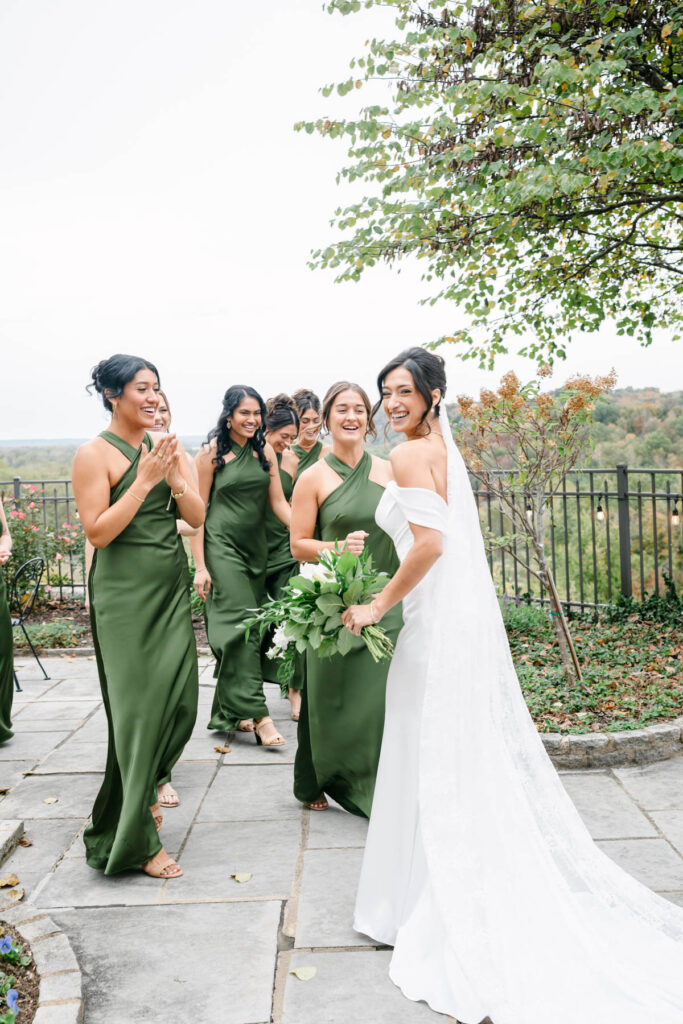 Photo by The Bennetts of wedding couple