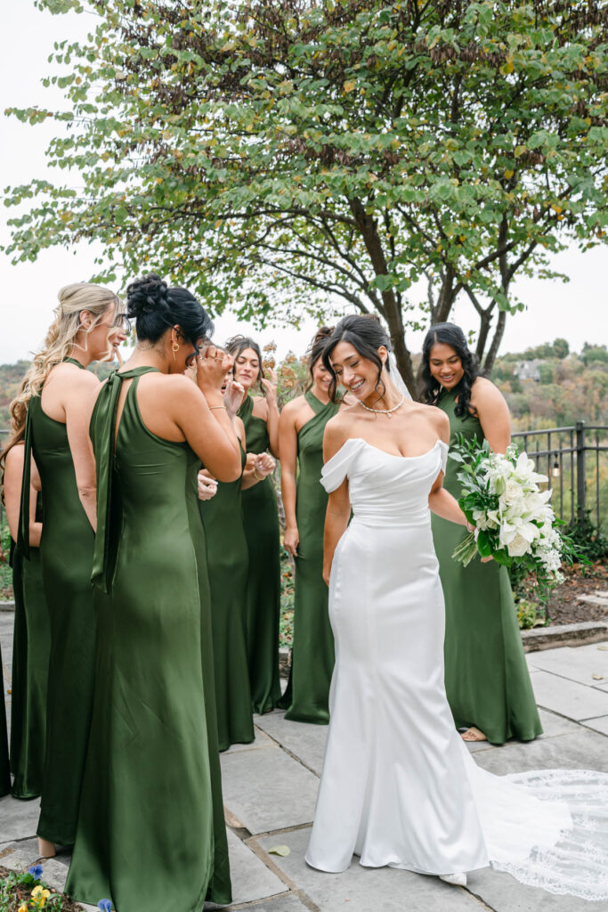 Photo by The Bennetts of wedding couple