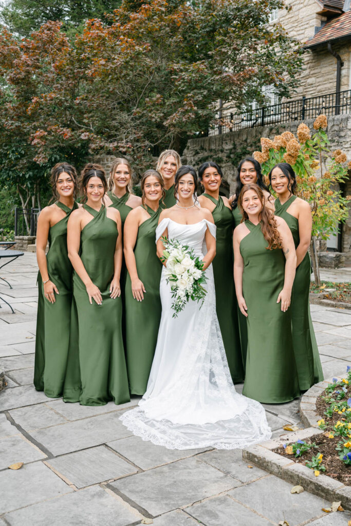 Photo by The Bennetts of wedding couple