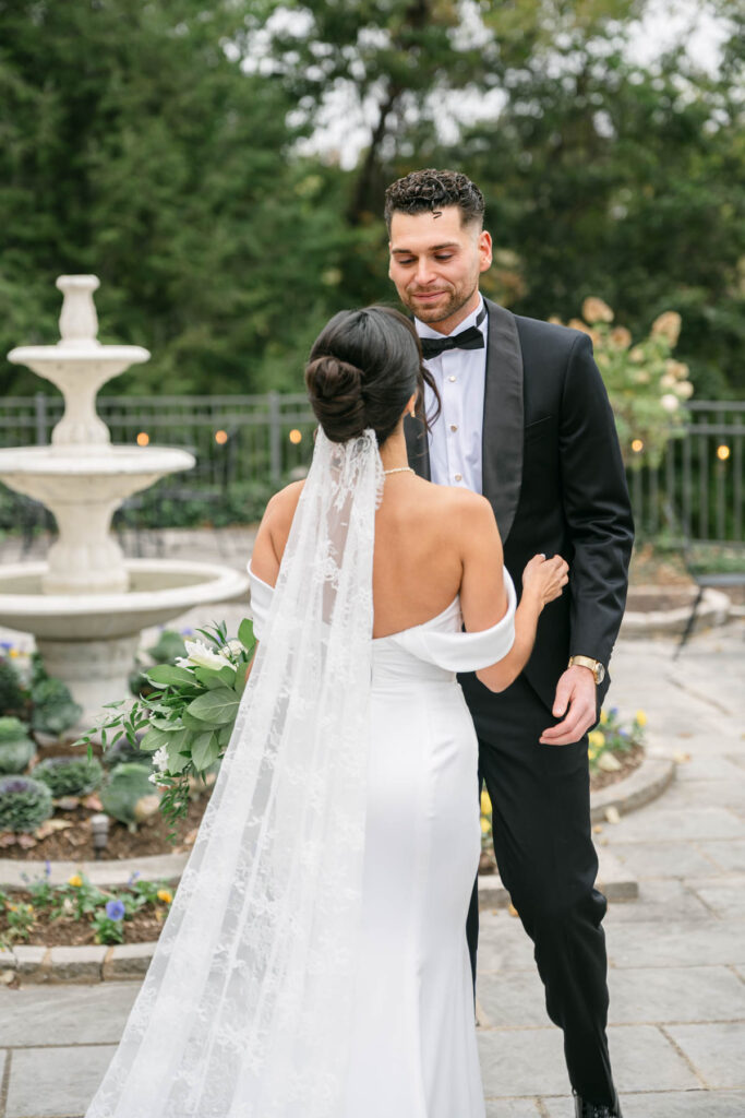 Photo by The Bennetts of wedding couple
