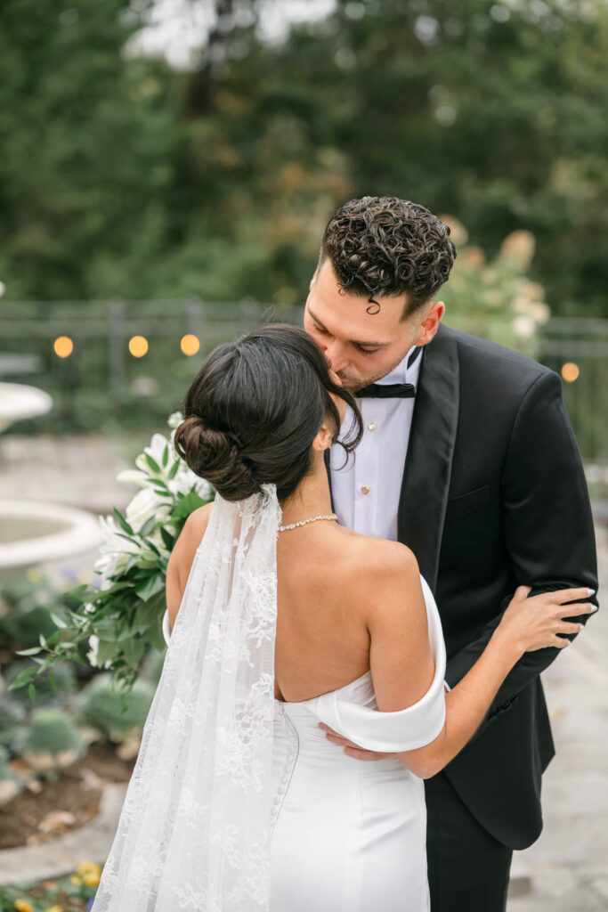 Photo by The Bennetts of wedding couple